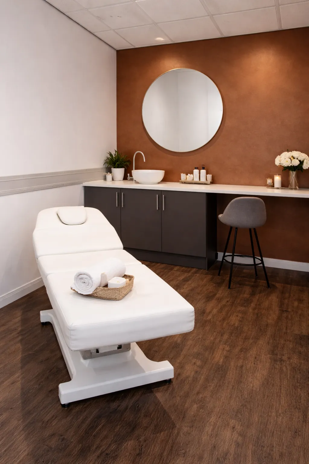 The Cedar Room at The Wellness Lounge Leeds, a calm, softly lit space